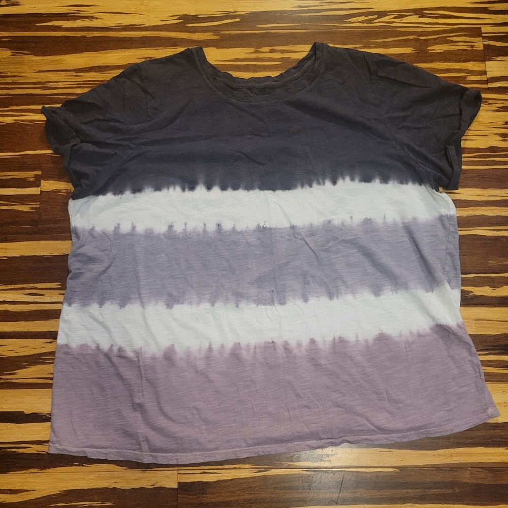 Torrid Tie Dyed Relaxed Fit T-Shirt Size 3